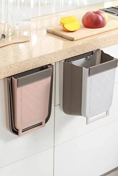 MOBEE Yeni Nesil Katlanabilir Mutfak Çöp Torbası Tutucu Çöp Poşeti Tutucu Org...