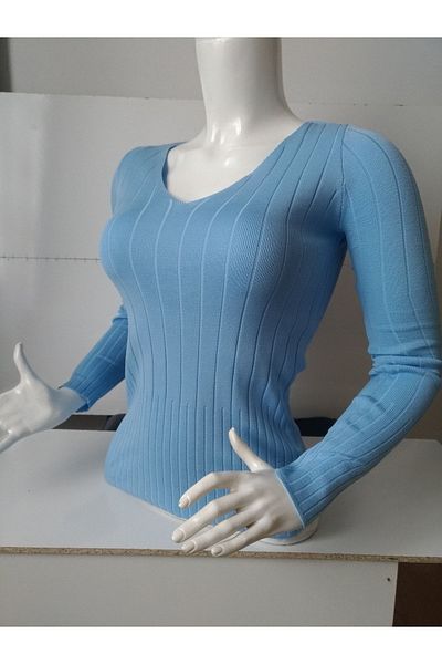 anne moda ankara Mărimea 36, Body de iarnă din tricot cu decolteu în V