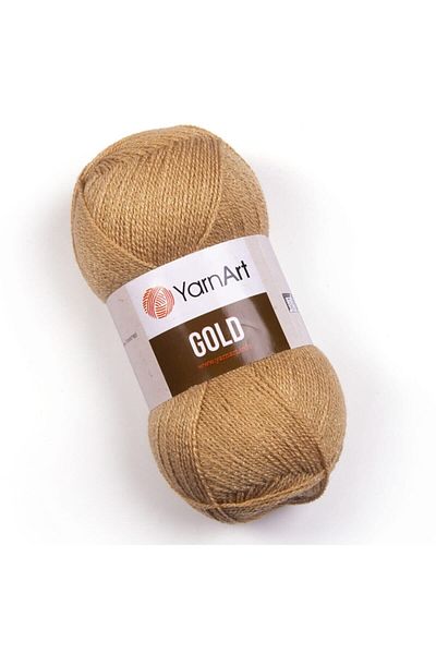 Yarnart Χρυσό - Glitter Χειροποίητο Νήμα Καραμέλα-9379