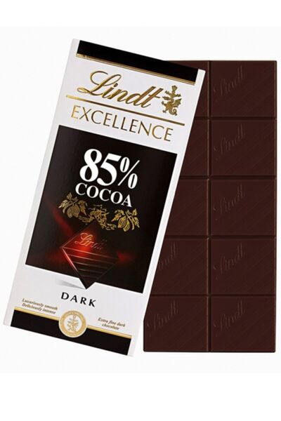 Lindt Excellence Bitter Tablet Çikolata Dark Cacao %85 10 gr