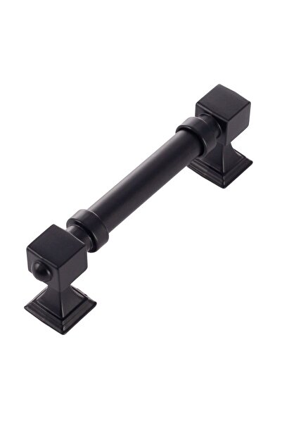 KOÇSAN Zumra Siyah 128 Mm Kulp Lüks Country Mutfak Mobilya Dolap Çekmece Kulpu