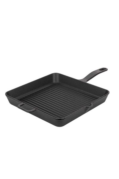 Tantitoni Black Cast Iron Square Pan - 30 cm