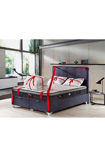 Belletto Çift Kişilik Leonida Yatak Seti 2 Yastık 1 Yorgan Hediye