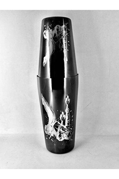 Bar Boss Black Gangster Tattoo Boston Shaker