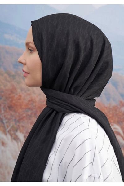 ARMANDA Βαμβακερό μονόγραμμα Shawl Armanda