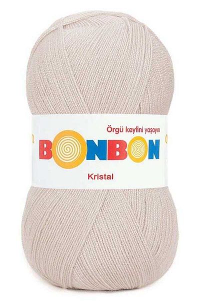 NAKO Bonbon Crystal Fiber Thread 98330 - Pink Gray, 100 Gr., 1 Piece