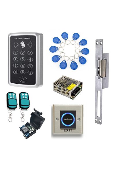 SONEX RFID Uzaktan Kumandalı Temassız Şifreli Kapı Kilidi Seti – Kartlı Geçiş Sistemi