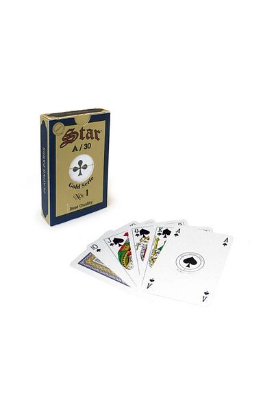 Star Oyun Star Gold Cards Bridge Playing Cards 1 Deck A-k-q-j