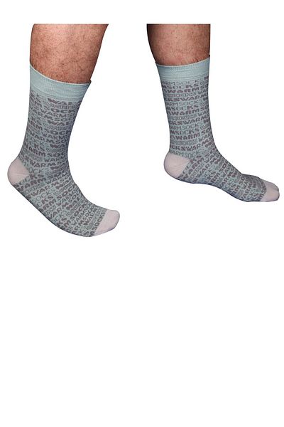 The Socks Company Ανδρικές γκρι κάλτσες 15kdcr104e-γκρι