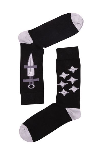 The Socks Company Ανδρικές Μαύρες Κάλτσες 15kdcr122e-μαύρες