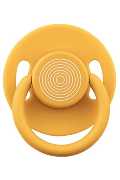 Wee Baby Cool Round Tip Pacifier No:3 - Mustard