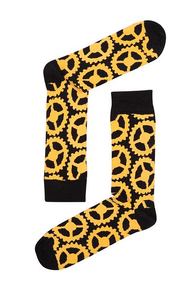 The Socks Company Мъжки жълти чорапи 15kdcr114e-жълти
