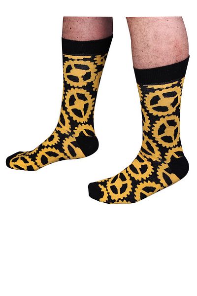The Socks Company Мъжки жълти чорапи 15kdcr114e-жълти