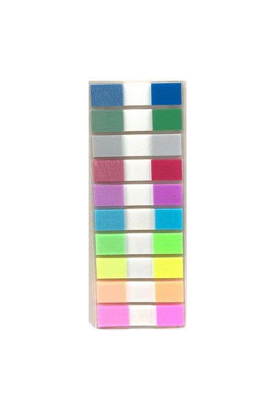 sibga tasarım Transparent Colored Postit Post-it Post It.Bookmark Bookmark Postit Sticker Note Paper 200 Sheets