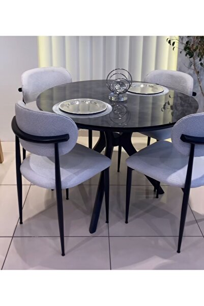 iclalofis 6’lı mutfak sandalyesi salon sandalyesi cafe restoran sandalyesi