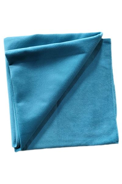 SERA Turquoise Blue Velvet Okey Game Tablecloth - 140x140