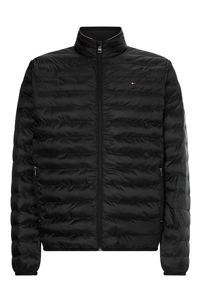 Tommy Hilfiger Schwarzer Herrenmantel Mw0mw18763bds-schwarz