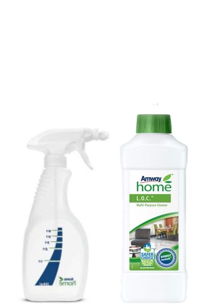 amway home Loc Çok Amaçlı Temizleyici (1 Lt ) +tabanca Püskürtmeli Şişe