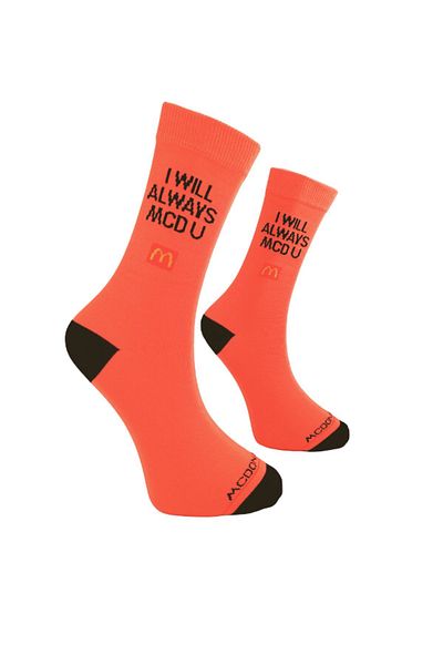 Shuttle Park Unisex Imported Special Series - MCD U Pattern, πολύχρωμες κάλτσες χωρίς ραφή