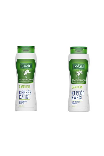 Komili 500 ML (2 Pieces) Komili Anti-Dandruff Shampoo - Comfort Cut
