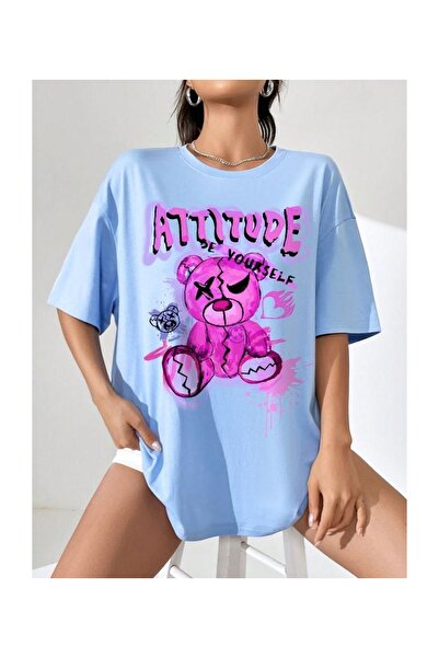 TKSTORE تي شيرت بتفاصيل نصية للجنسين