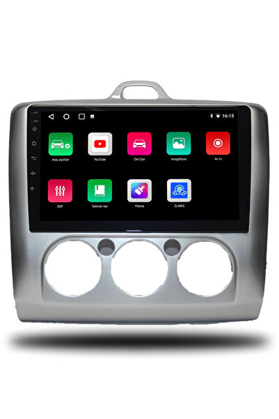 Genel Markalar Ford Focus 2 Android Carplay Multimedya 2007-2011 Manuel Klima 6GB RAM + 128Gb Hafıza + 8 Çekirdek