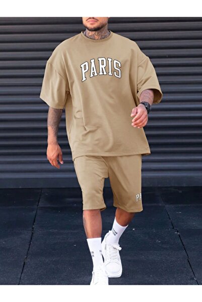 TKSTORE تي شيرت باريس مكتوب للجنسين