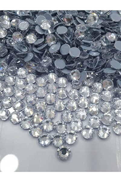 CRYSTALSHOP Ss34 Crystal Hotfix Stone - Lipire cu fier de călcat (50 grame - 260 bucăți)