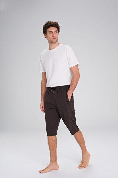 Haşema Haki Uzun Erkek Havuz Ve Deniz Şortu 24-25