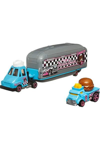 HOT WHEELS 1/64 Ölçek Super Rigs Tırlar HMF90 Dine 'N Dash