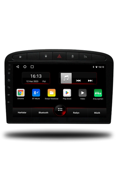 Genel Markalar Peugeot 308 Android Crplay Multimedya 2007-2013 4GB RAM + 64Gb...