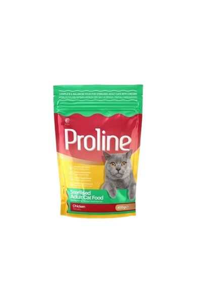 Proline Tavuk Etli Kısırlaştırılmış Kedi Maması (400 G)