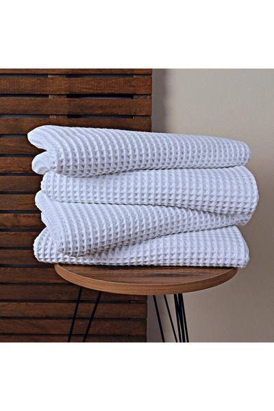 Marilyn Home %100 Pamuk Organik Waffle Banyo Havlusu - 75x150 cm