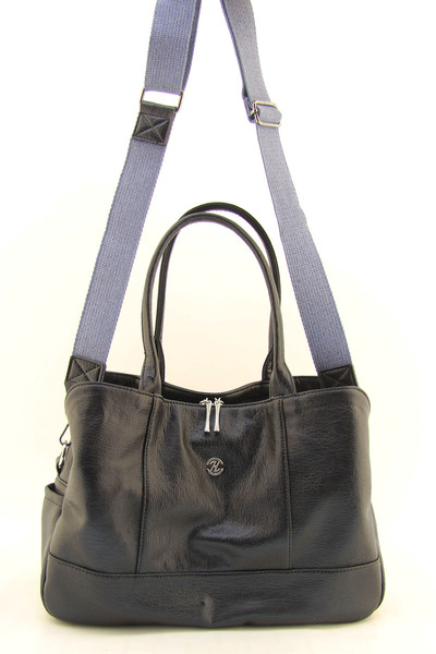 HNB Μαύρη Casual γυναικεία τσάντα ώμου πολλαπλών τμημάτων