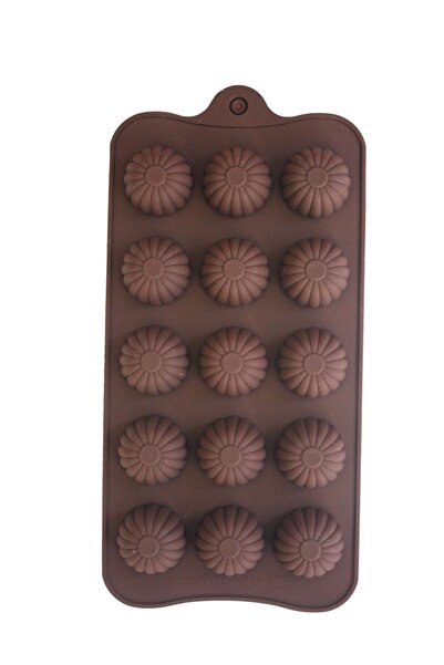 adarya Spiral Yuvarlak Silikon Çikolata Kalıbı