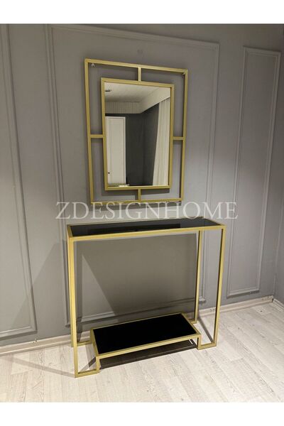 zdesignhome Gold Dresuar Takım Zdesıgnhome Z04
