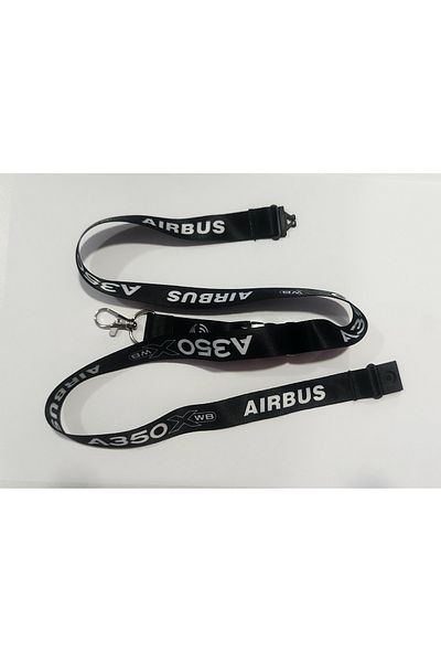 Havacı Uçuş Dünyası Snur pentru gât imprimat cu logo-ul modelului A350
