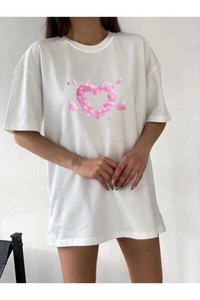 LAND MODA Tricou oversize Unisex Basic