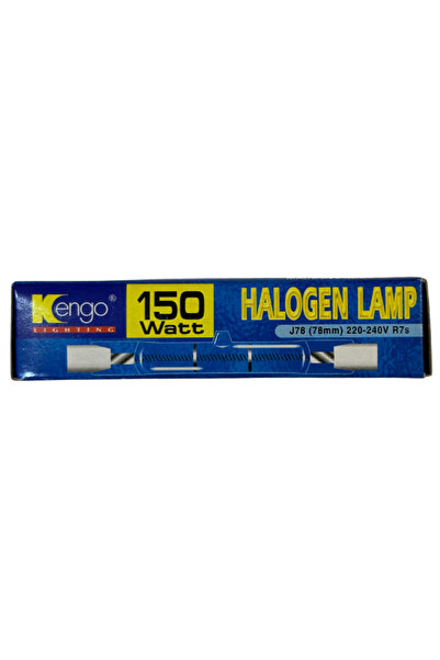 kengo 150W Sarı Işık R7s Duylu Dim Edilebilir Çubuk Halojen Ampul