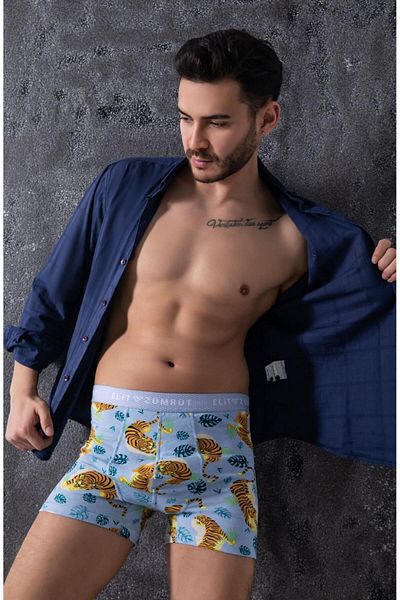 Gizem iç giyim Σετ Boxer Modal Combed Cotton Super Quality 3 τεμαχίων