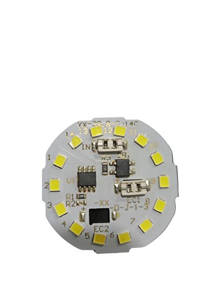 efmues Led Ampul Devresi 9w Beyaz Işık 220v E27 Led Ampul Içi