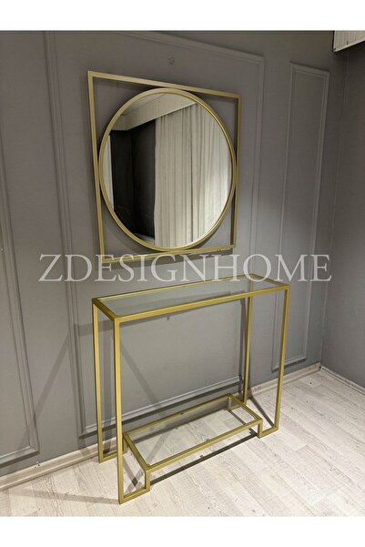 zdesignhome Gold Dresuar Takım Zdesıgnhome Z03