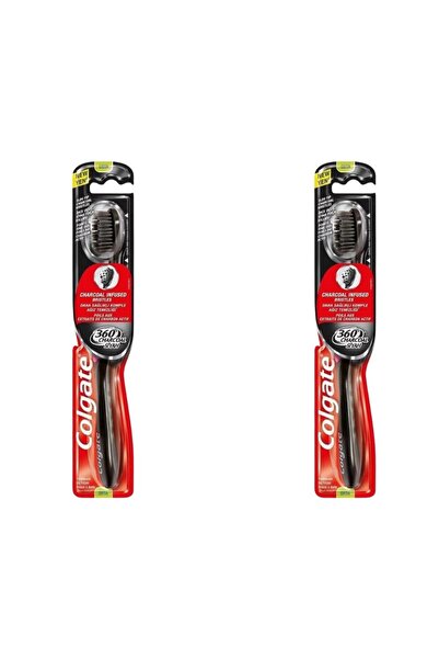 Colgate DF 360 Derece Black Orta Diş Fırçası 2'li