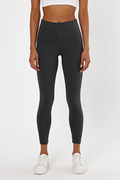 yakamor Women's Compact Lycra Ribbed Tights