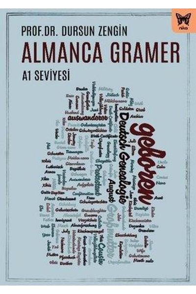 Nika Yayınevi German Grammar Level A1 - Embroidered and Comfortable Design
