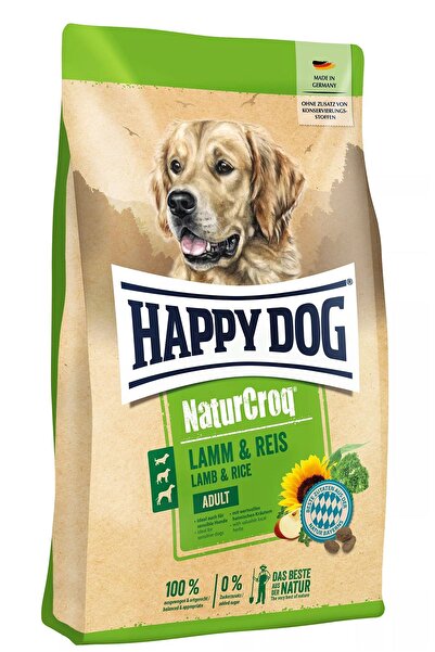 Happy Dog Naturcroq Kuzu Etli Köpek Maması 15kg 3kg (18 KG)