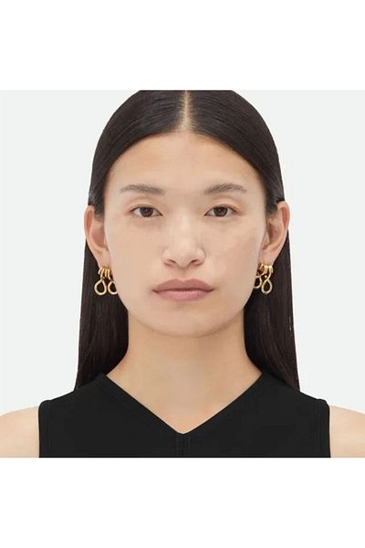 CHARMLUCKY Steel Brand Model Earring