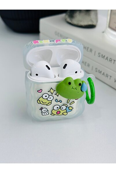 Go Aksesuar Airpods 1st and 2ndGeneration Compatible - Thick Silicone Case with Toy Design