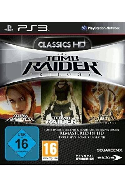 Sony Ps3 Tomb Raider Trilogy