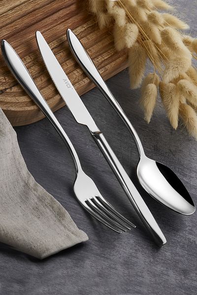 Avcı Elite 18 Piece Fork Spoon Knife Set